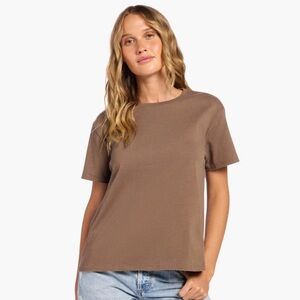 Nuuds everyday tee Mocha